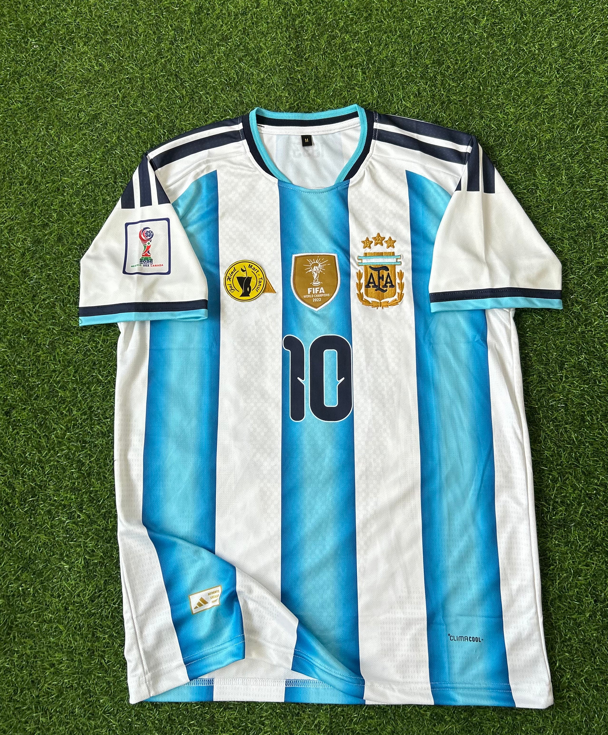 ARGENTINA 2026 WORLD CUP HOME KIT, HALFSLEEVE EMBROIDERY