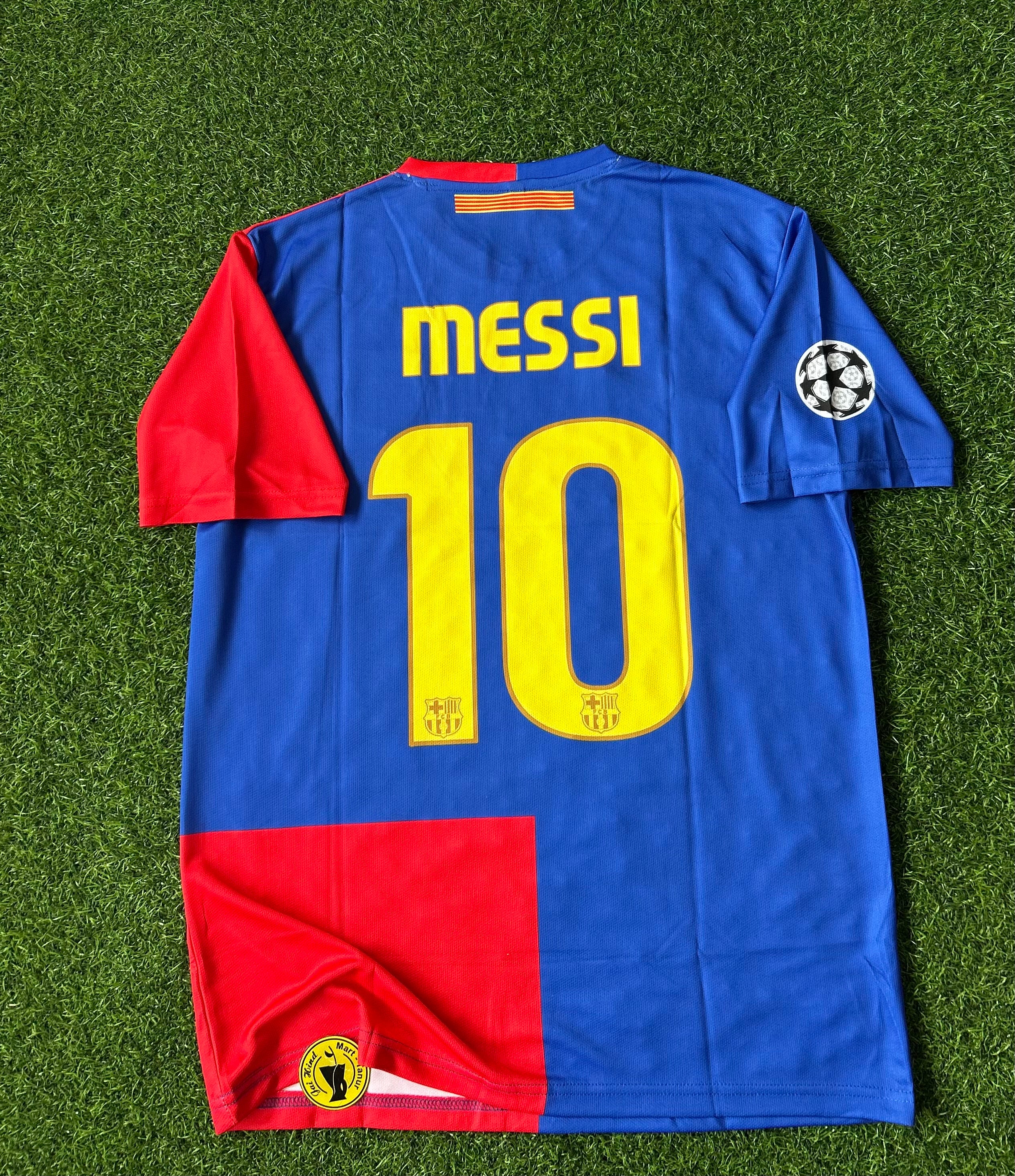 BARCELONA 2008-09 HOME KIT, HALFSLEEVE EMBROIDERY
