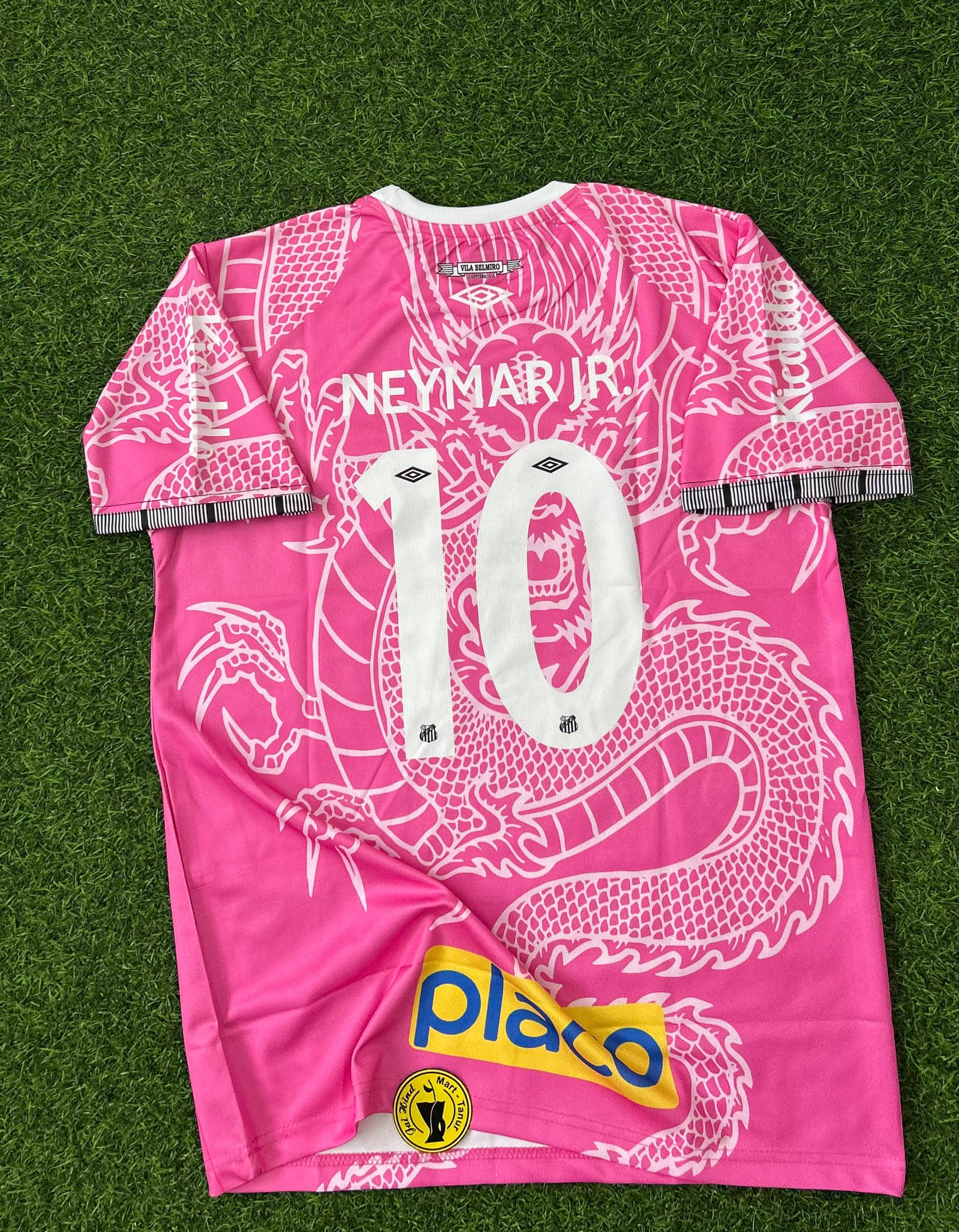 SANTOS SPECIAL EDITION DRAGON,PINK.HALFSLEEVE EMBROIDERY
