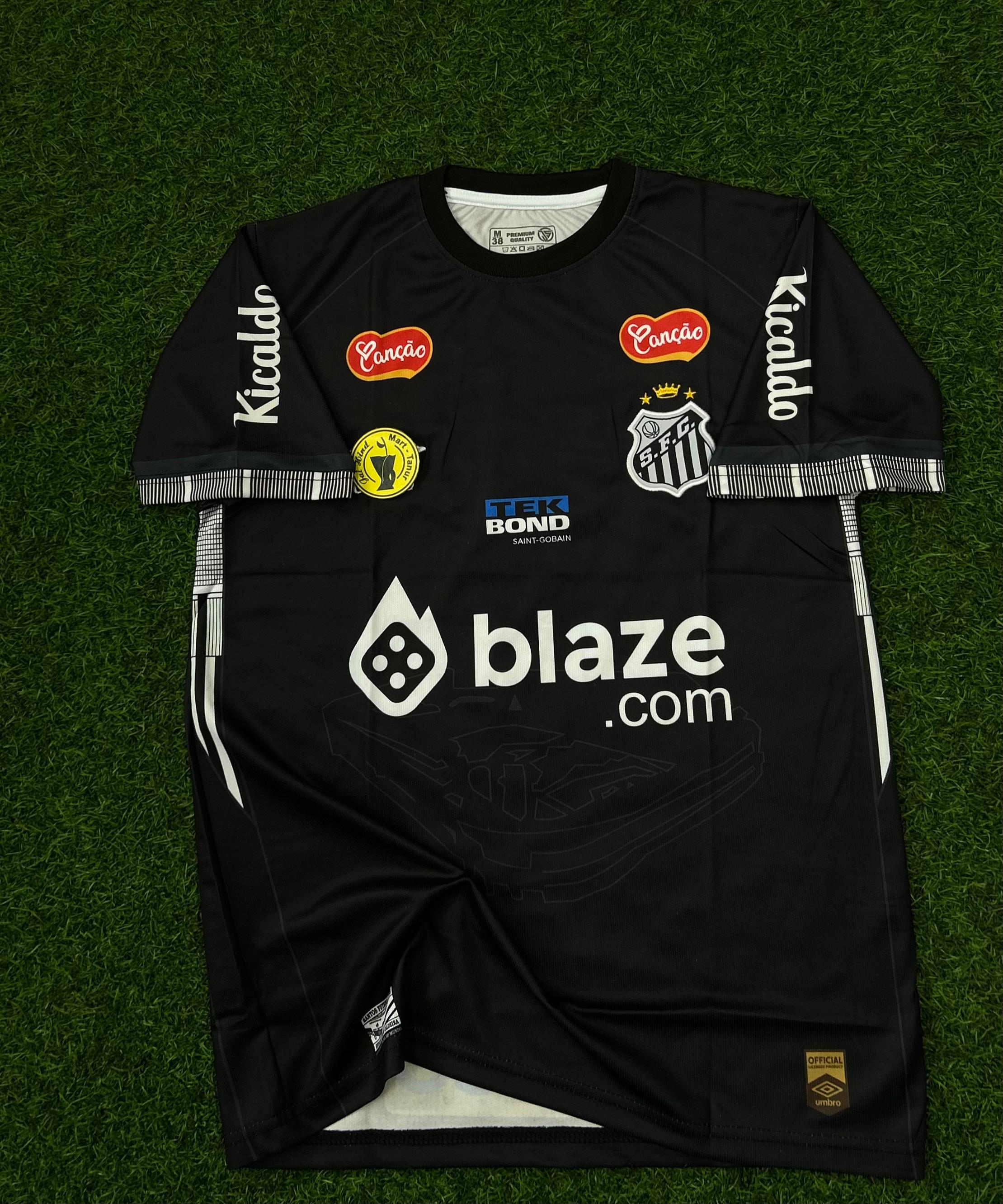 SANTOS FC 2025-26 SEASON SPECIAL KIT .HALFSLEEVE EMBROIDERY