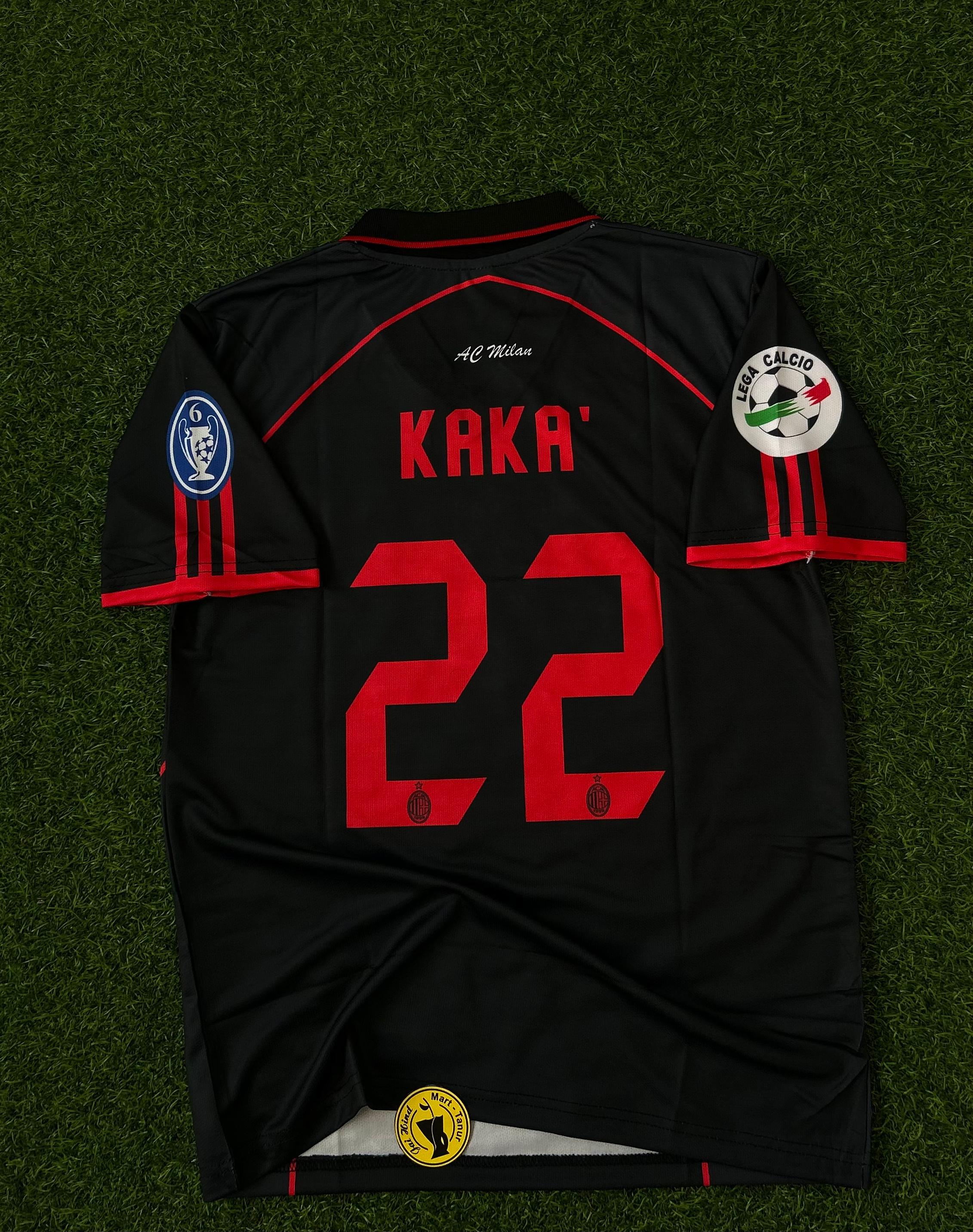 AC MILAN 2005-06 SEASON THIRD KIT .HALFSLEEVE SUBLIMATION POLO