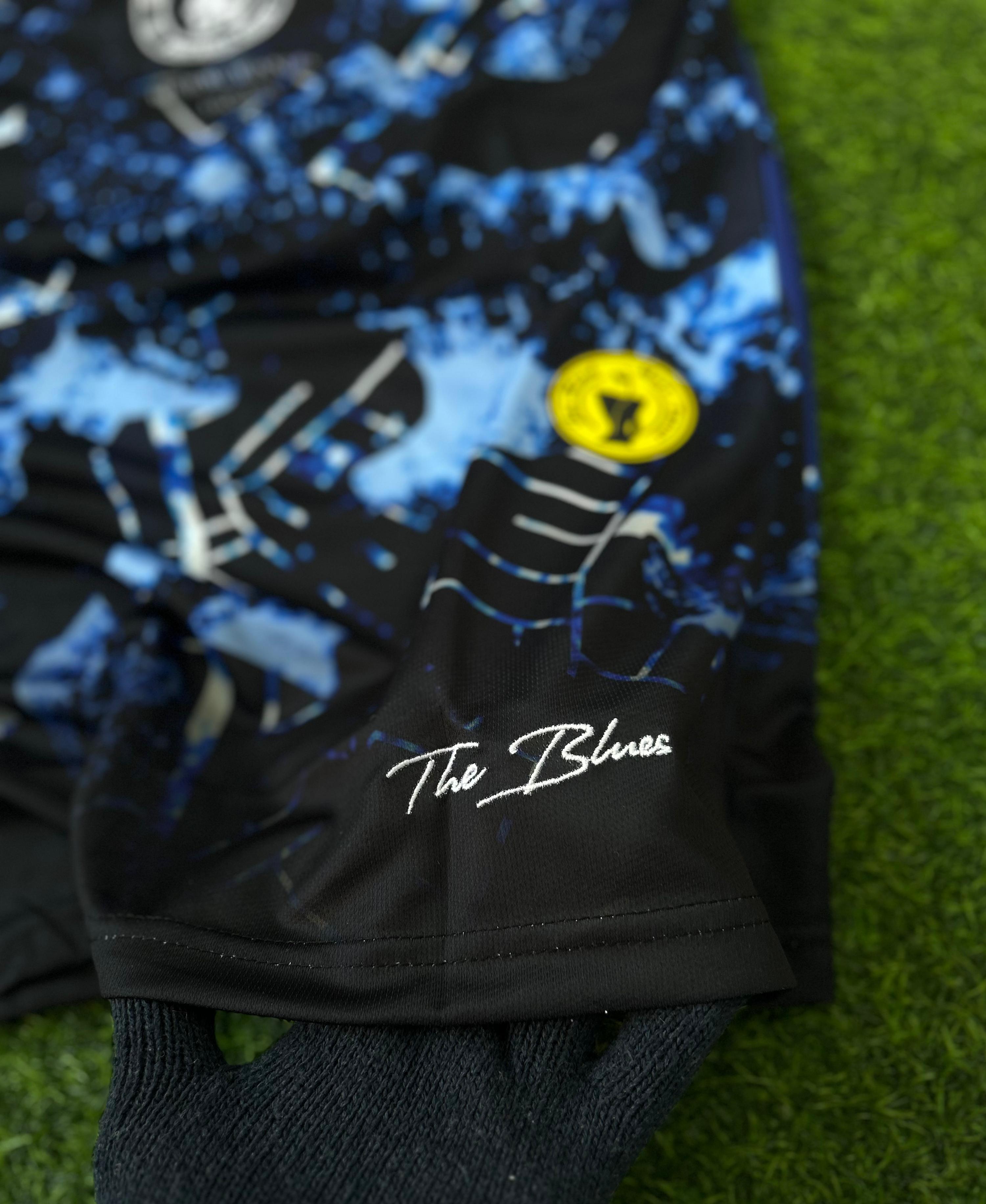 CHELSEA 'ICE COLD EDITION' LIMITED EDITION JERSEY.HALFSLEEVE EMBROIDERY