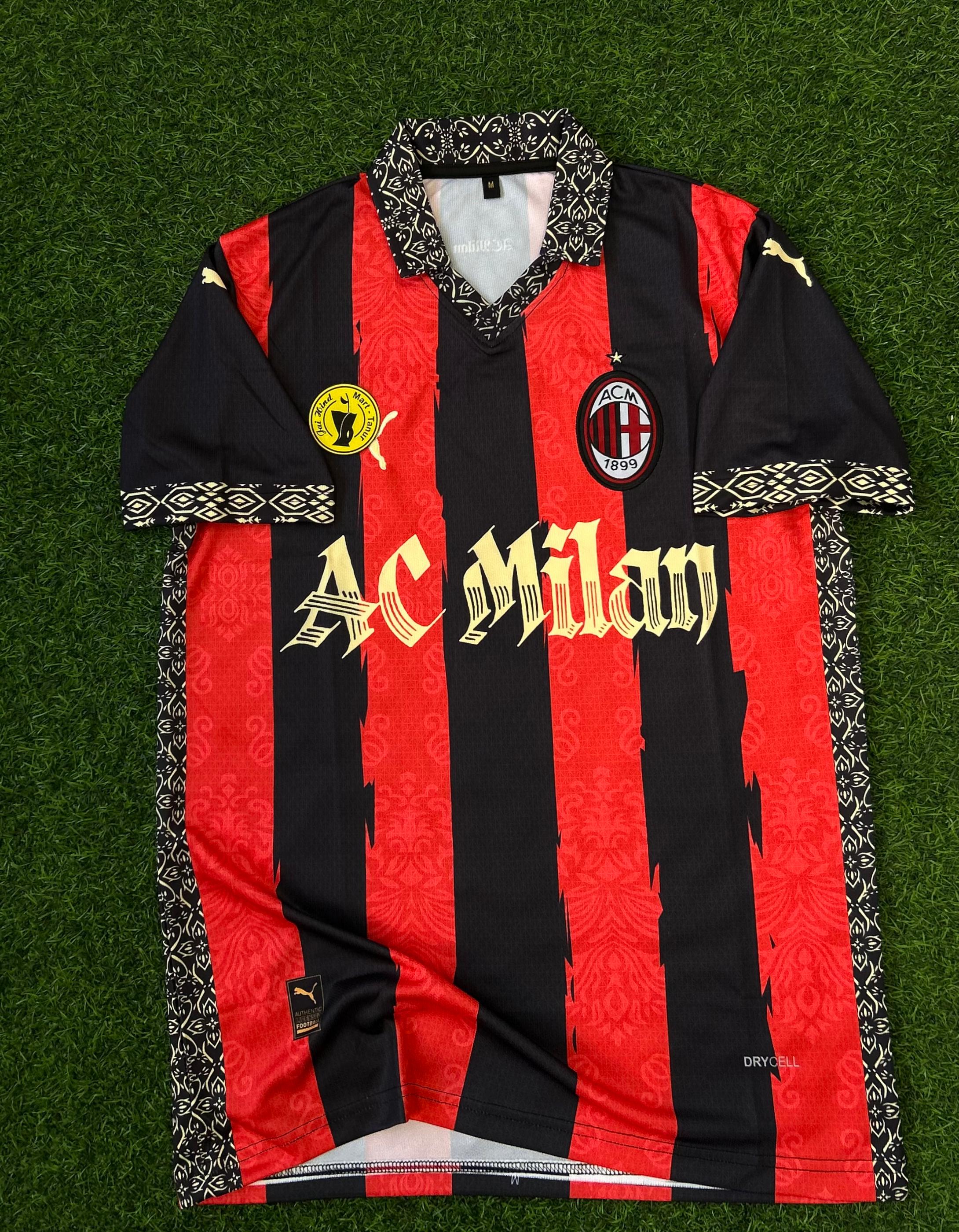 AC Milan 25/26 Home – Special Edition  Ronaldinhoonaldinho Polo T-Shirt (Retro Edition)