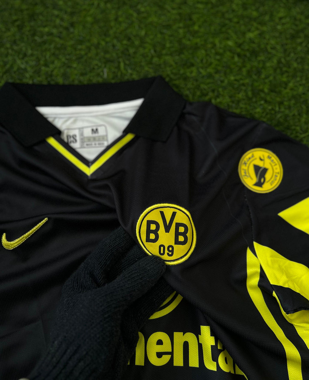 Borussia Dortmund 1996/97 Away Kit – Reus  Retro Half-Sleeve Polo (Embroidered)