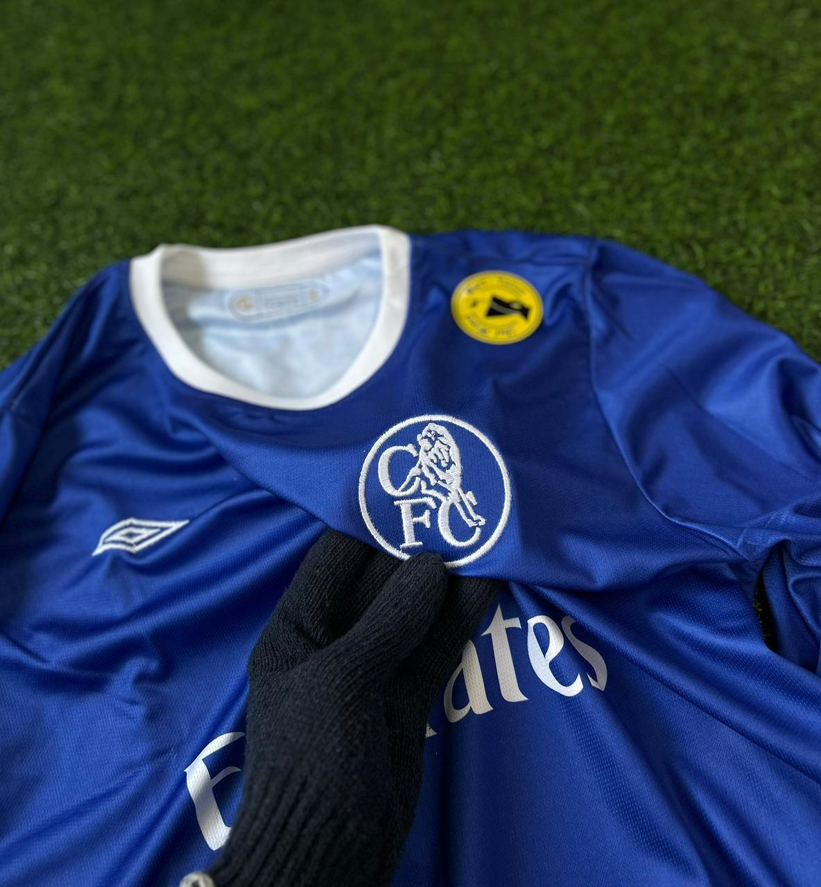 CHELSEA 2003-05 HOME KIT. FULLSLEEVE EMBROILEDERY