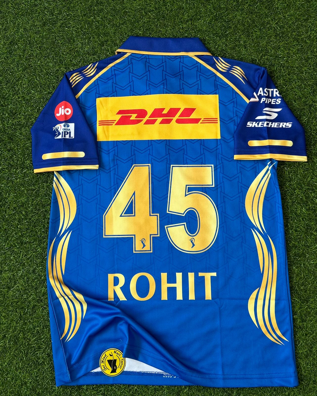 MUMBAI INDIANS 2026 IPL KIT, HALFSLEEVE POLO EMBROIDERY