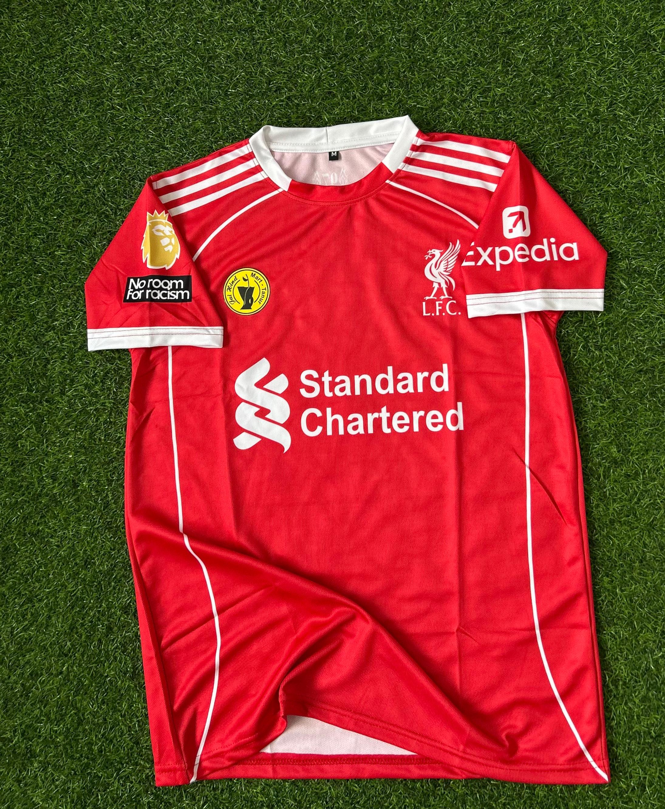 LIVERPOOL 2025-26 SEASON HOME KIT, HALFSLEEVE SUBLIMATION