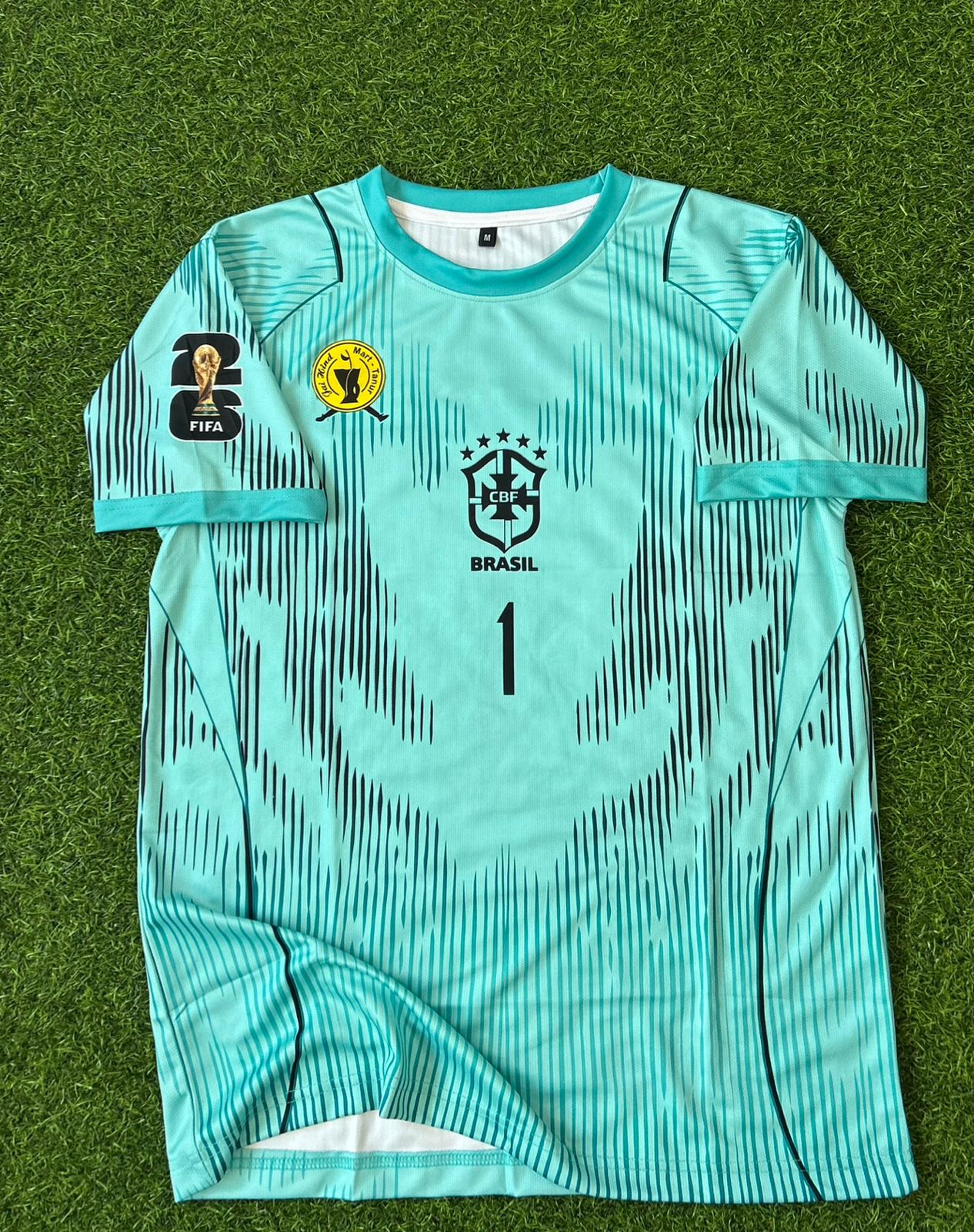 BRAZIL 2026 WORLD CUP GK KIT, HALFSLEEVE SUBLIMATION
