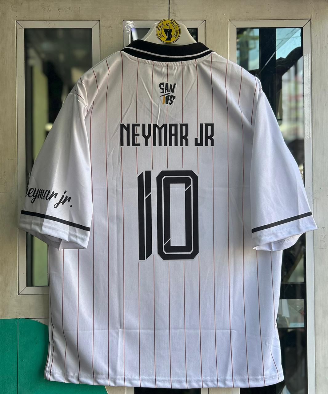 SANTOS FC>CHARLIE BROWN JR SPECIAL EDITION, FIVESLEEVE POLO EMBROIDERY