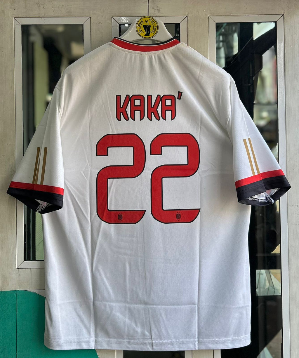 AC MILAN 2013-14 AWAY KIT, FIVESLEEVE EMBROIDERY