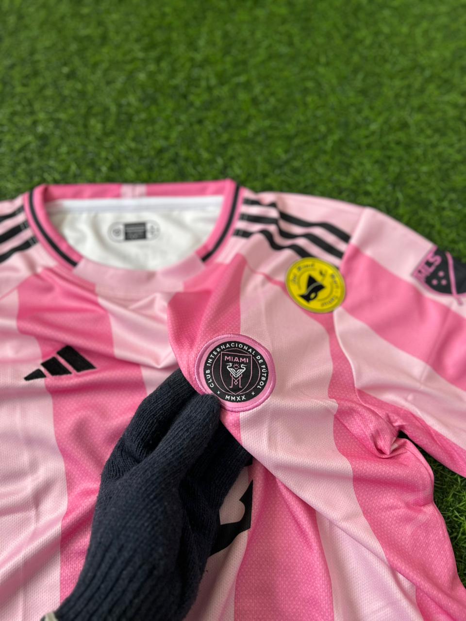 INTER MIAMI 2025-26 SEASON HOME KIT, HALFSLEEVE EMBROIDERY