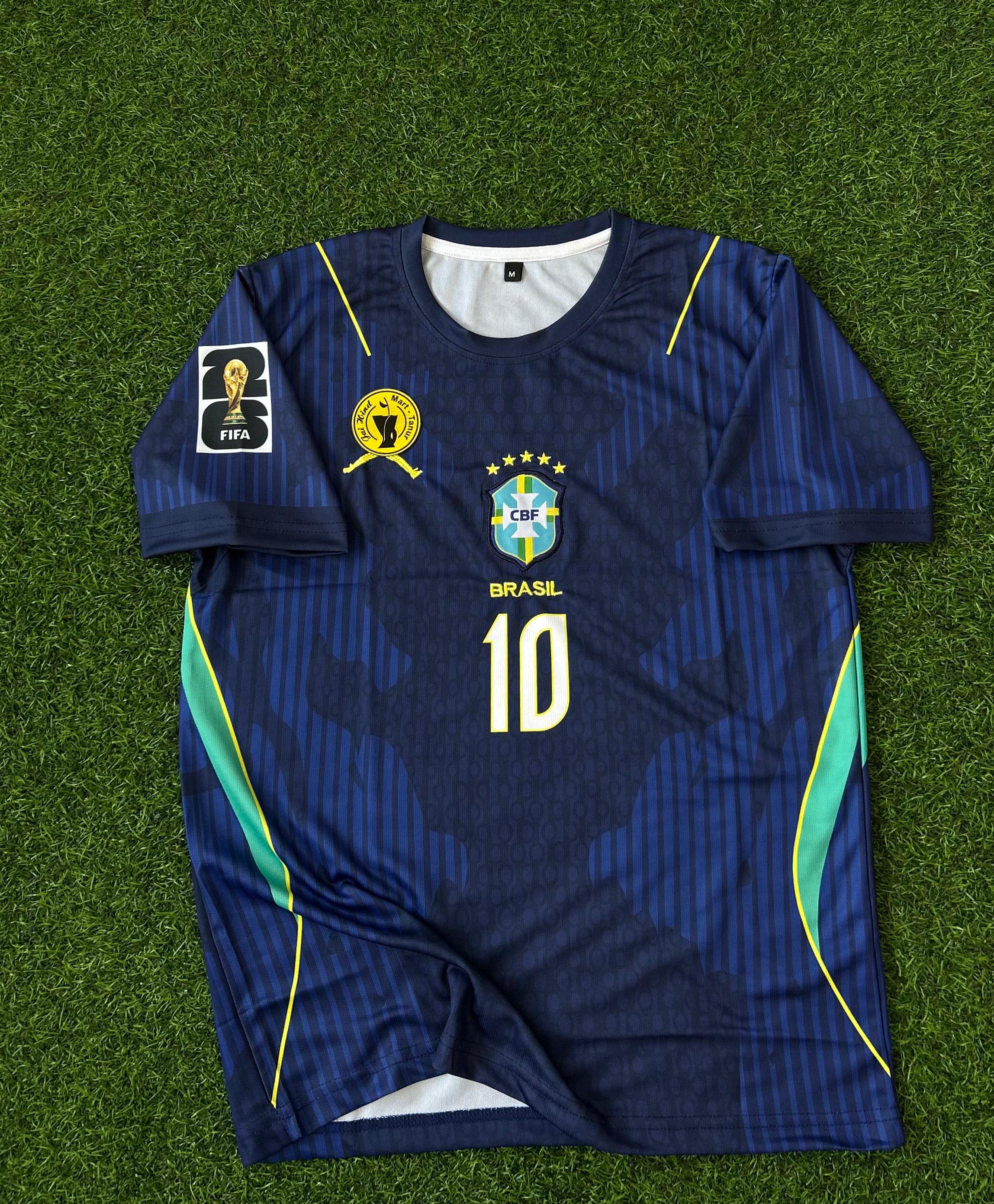 BRAZIL 2026 WORLD CUP AWAY KIT, HALFSLEEVE EMBROIDERY