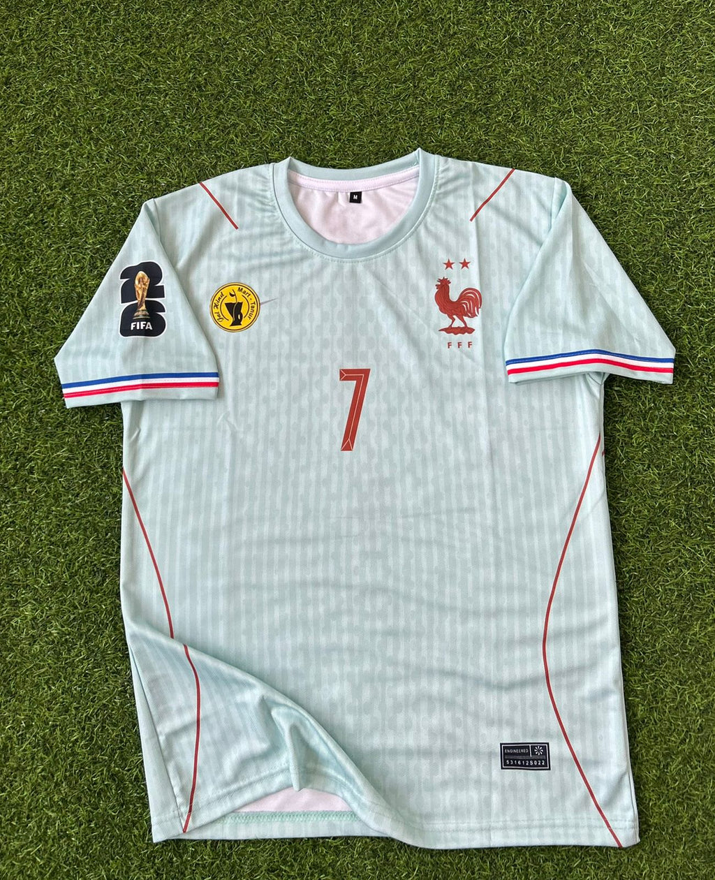 FRANCE 2026 WORLD CUP AWAY KIT, HALFSLEEVE SUBLIMATION