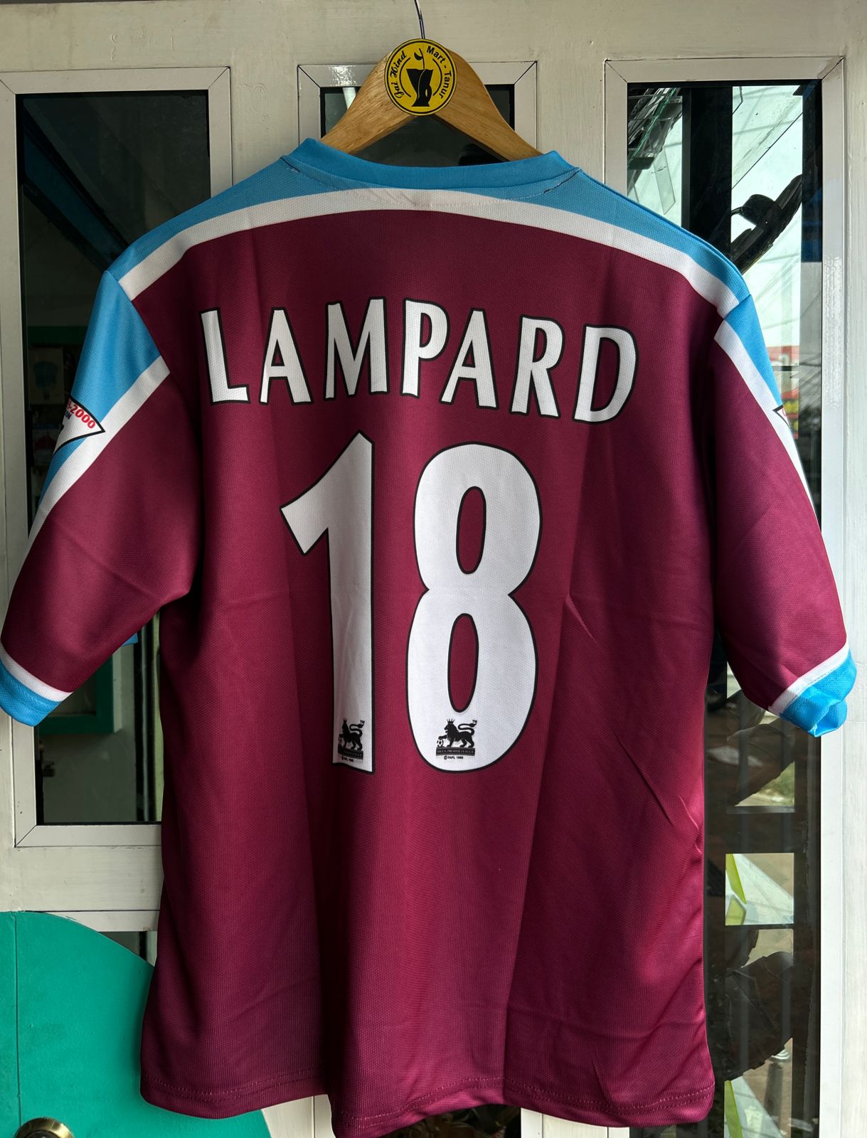 WEST HAM UNITED 1999-01 HOME KIT, FIVESLEEVE SUBLIMATION