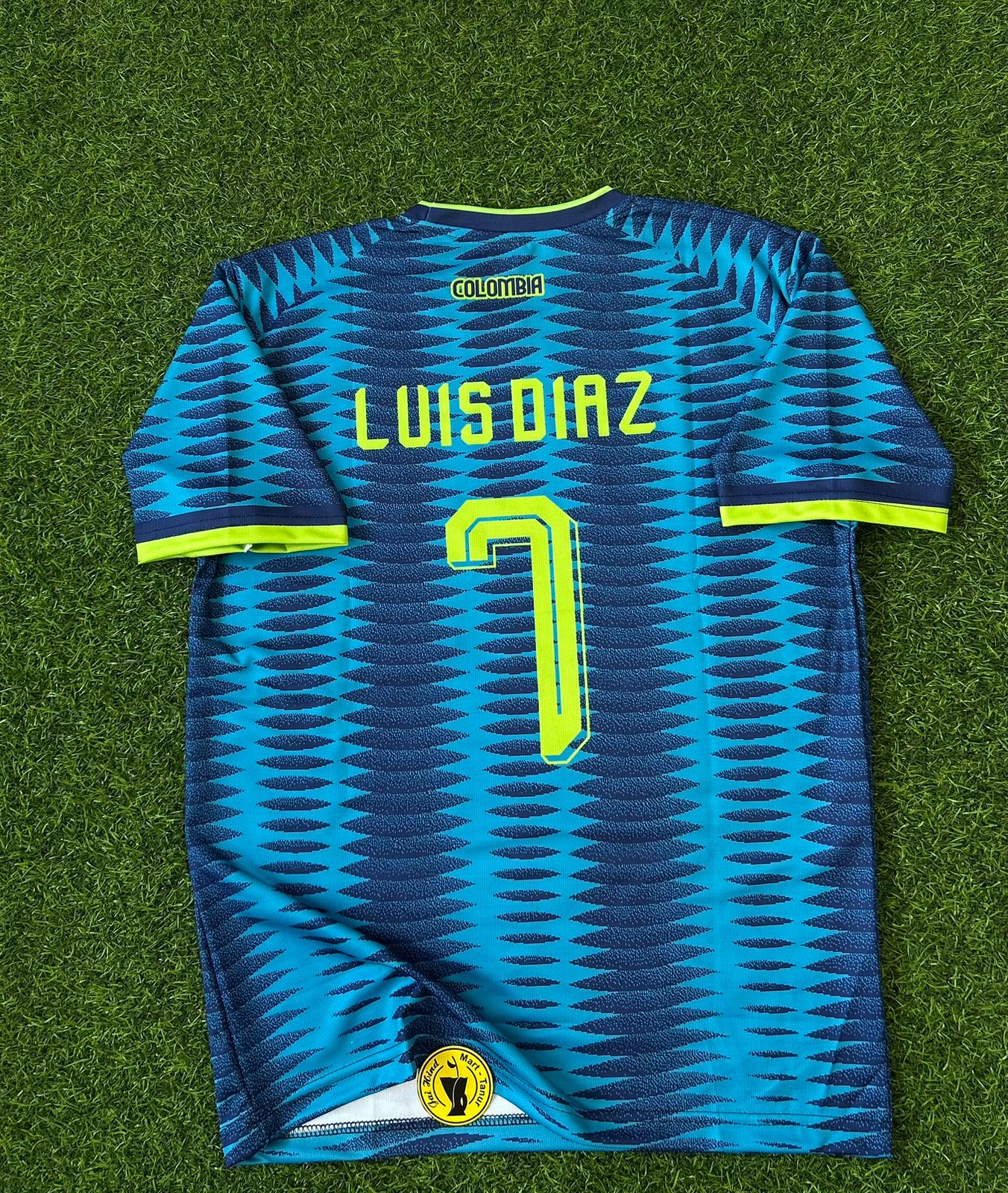 COLOMBIA 2026 WORLD CUP AWAY KIT, HALFSLEEVE SUBLIMATION