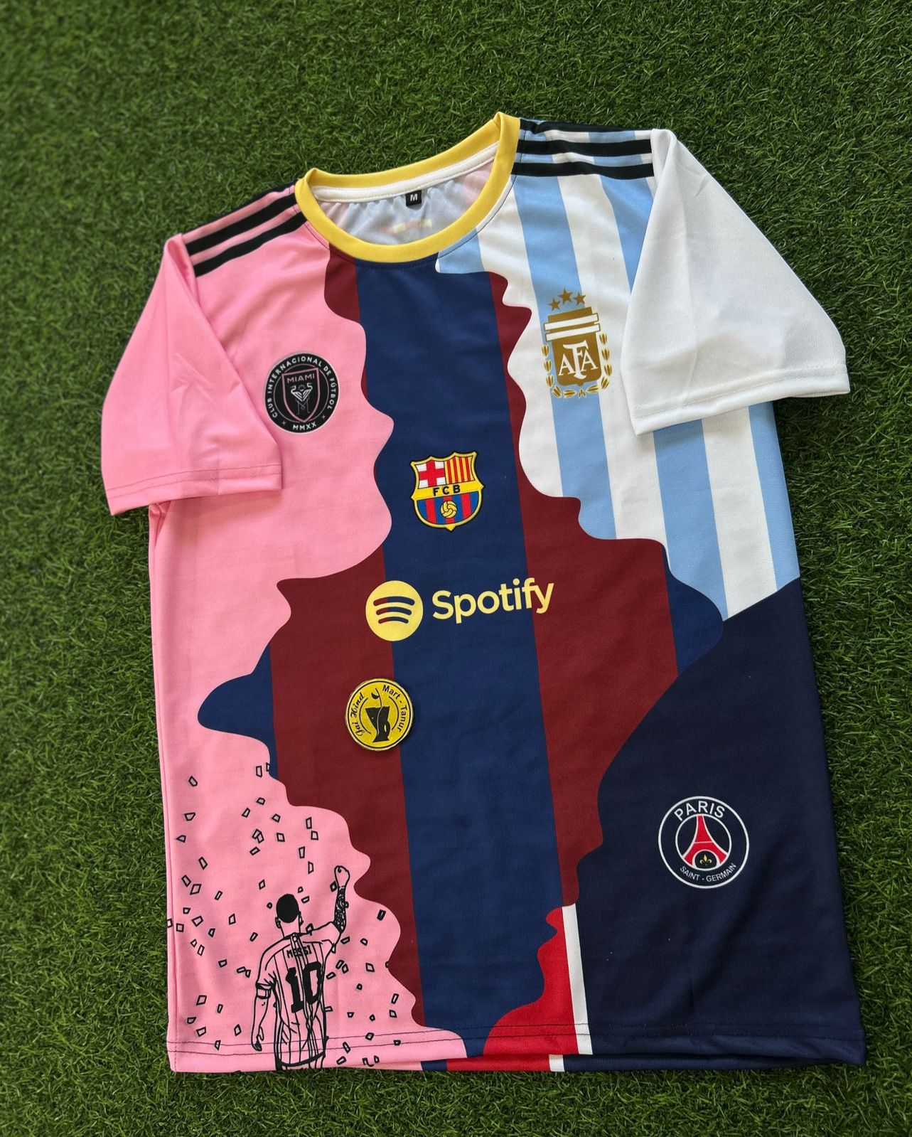 MESSI SPECIAL KIT,  (TRIBUTE) HALFSLEEVE SUBLIMATION