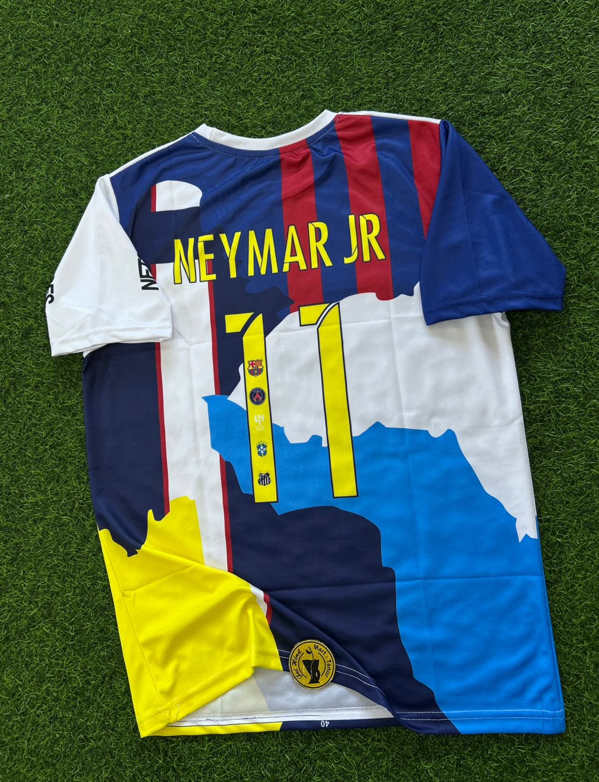 NEYMAR JR SPECIAL KIT, HALFSLEEVE SUBLIMATION