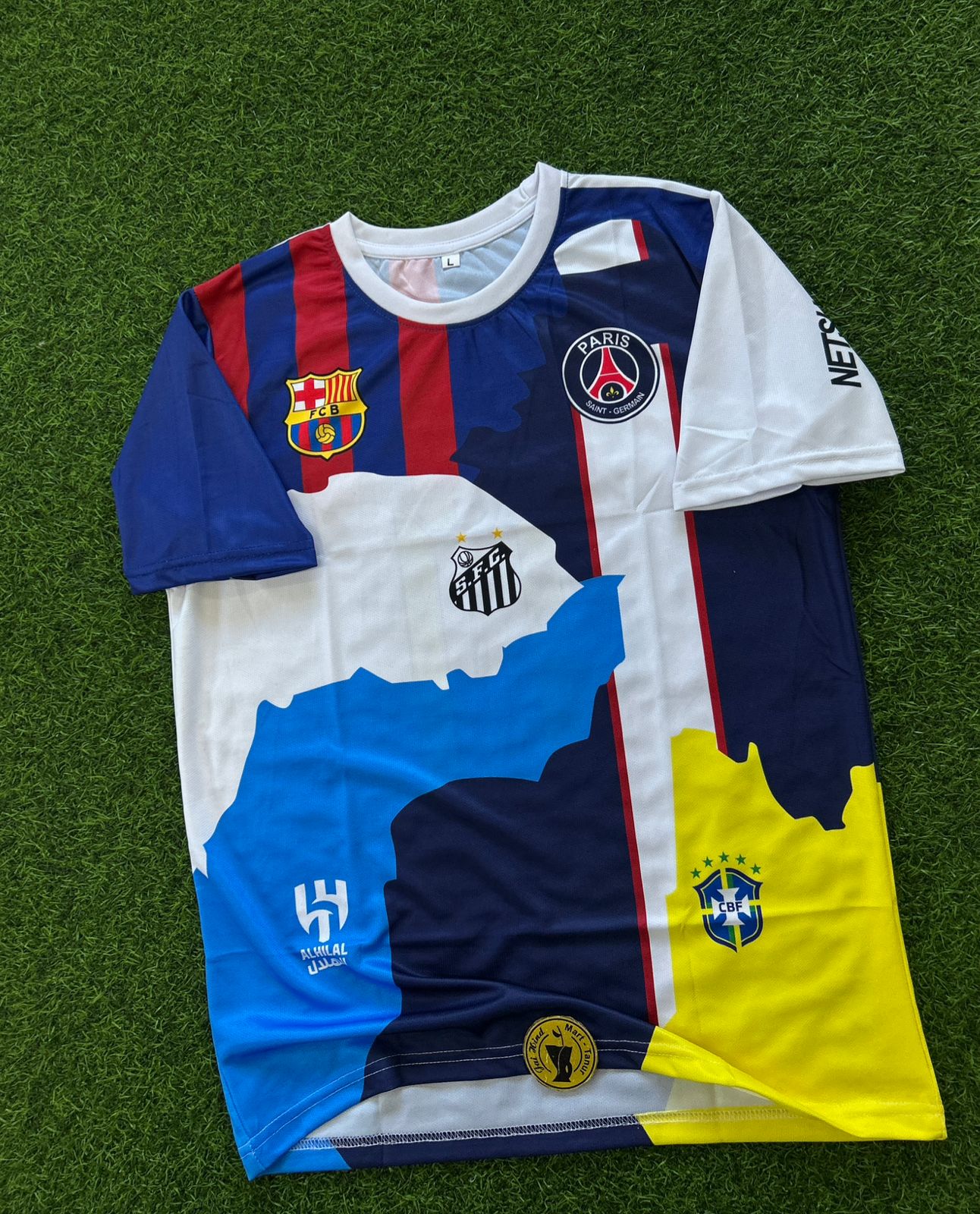 NEYMAR JR SPECIAL KIT, HALFSLEEVE SUBLIMATION