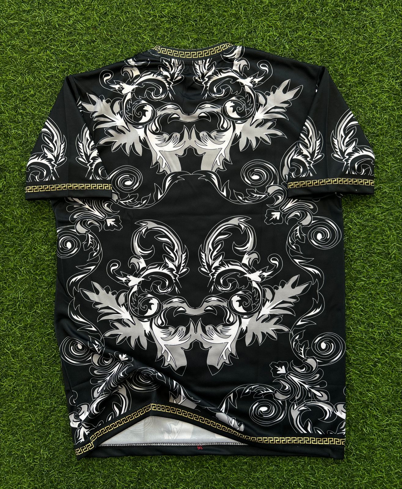 ITALY BLACK SPECIAL KIT, VERSACE. HALFSLEEVE SUBLIMATION