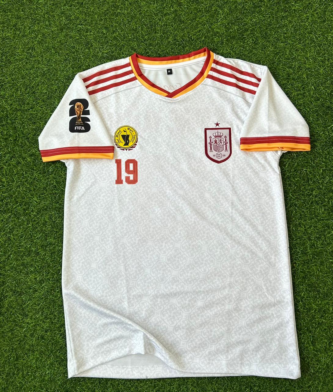 SPAIN 2026 WORLD CUP AWAY KIT, HALFSLEEVE EMBROIDERY
