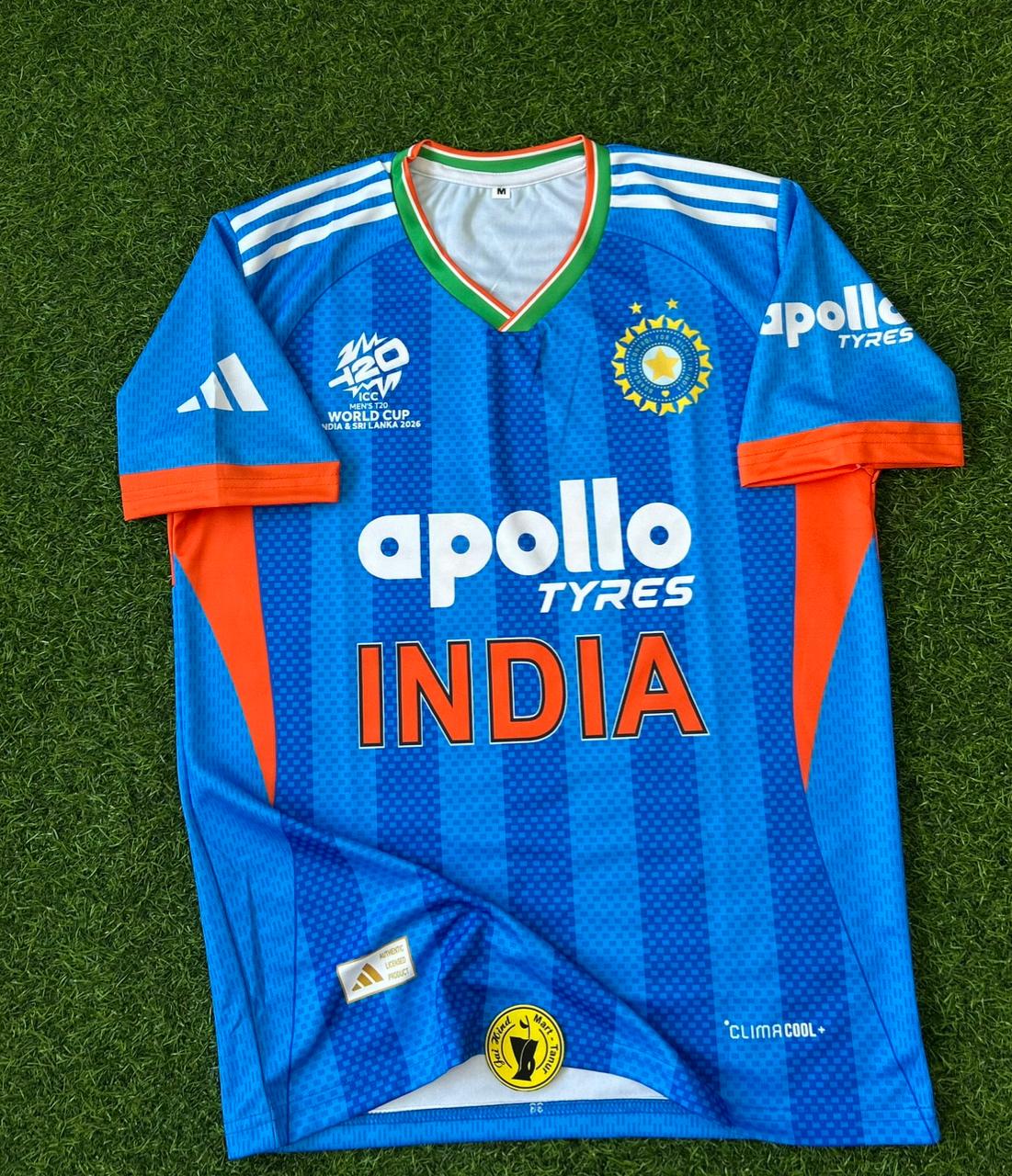 INDIA T 20 WORLDCUP 2026 JERSEY